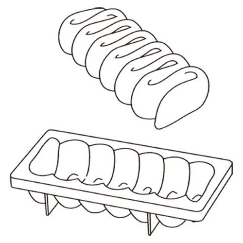 3Dケーキモールド KE039 ホノレ 230×105×45 /業務用/新品/小物送料対象商品