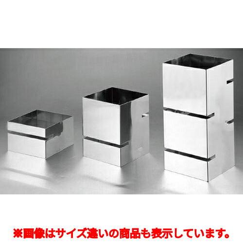 商品情報商品名：18-8ステンレス角柱 10cm サイズ：外寸（mm） 高さ（mm）　150×150×100材質：18-8ステンレス備考10cm配送料について【ご注意】画面上の色はブラウザやご使用のパソコンの設定により実物と異なる場合があります。