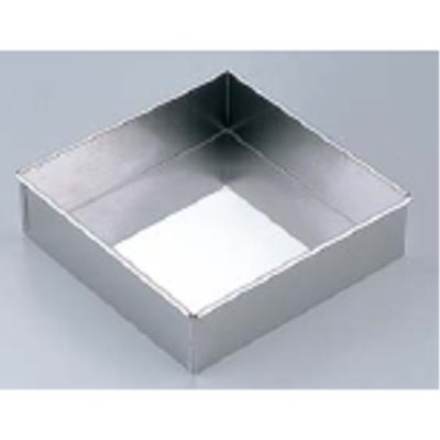 Other - 18-8ステン角デコ缶 18cm/業務用/新品/小物送料対象商品