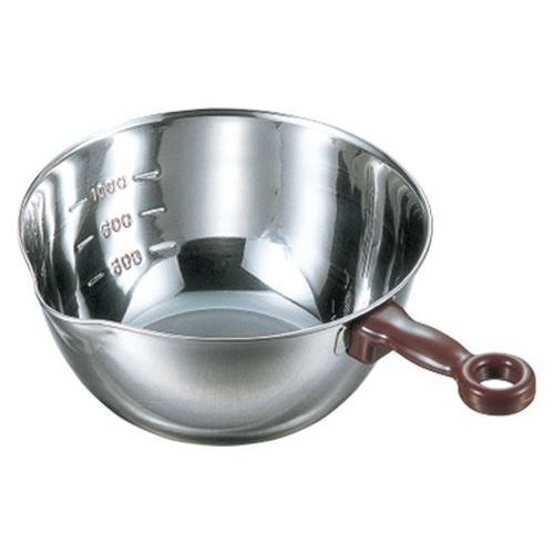 YZ手付・目盛付片口ボール 176×88 中 /業務用/新品/小物送料対象商品