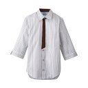男女兼用シャツ七分袖 エンジ BT-3121 /業務用/新品/小物送料対象商品