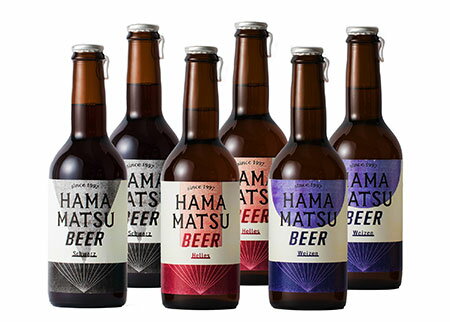 クラフトビール はままつビール 送料無料 飲み比べ ヴァイツェン2本 ヘレス2本 シュヴァルツ2本 計6本 浜松 ビール 地ビール プレゼント 贈り物 ギフト