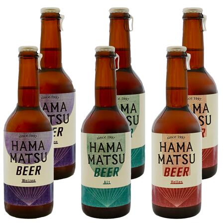 飲み比べ6本セット(ヴァイツェン2本、アルト2本、ヘレス2本)