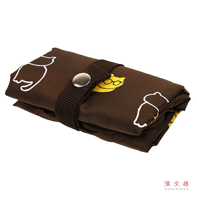 濱文様　エコトート小 　ねこめがね
