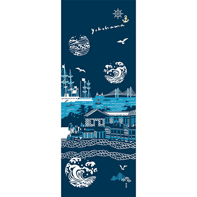 Other - 濱文様　絵てぬぐい　yokohama絵図