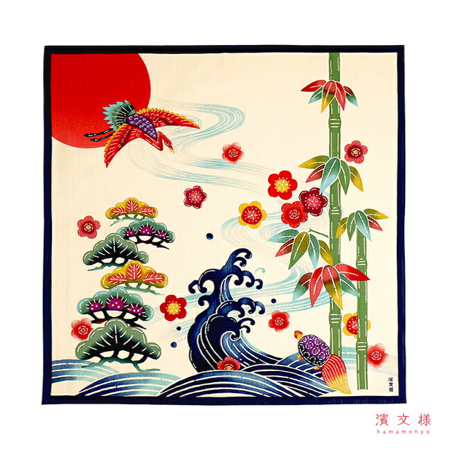Rakuten - 濱文様　絵小布　晴れの日