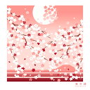 濱文様 小布 桜景色