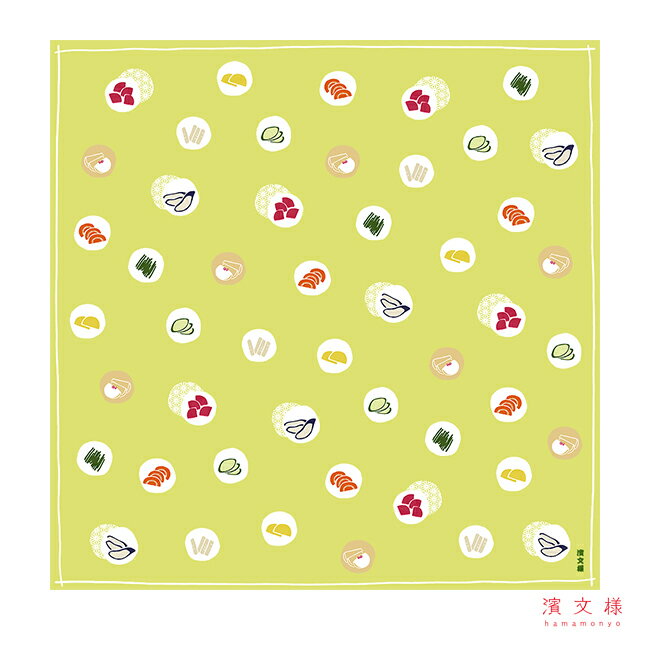 濱文様　小布　漬けものならべのサムネイル