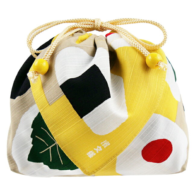 Rakuten - 濱文様　お弁当巾着　おにぎり包み