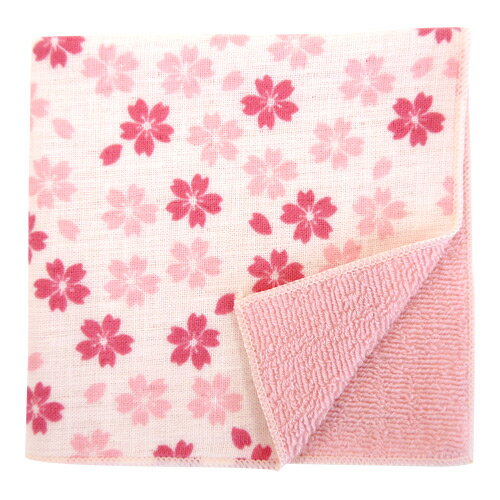 濱文様 和たおるセミウォッシュ まめ桜 濱文様 和たおるセミウォッシュ まめ桜