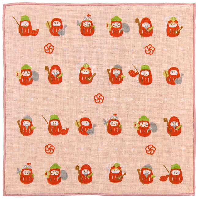 濱文様 和たおるセミウォッシュ だるま七福神の紹介画像2