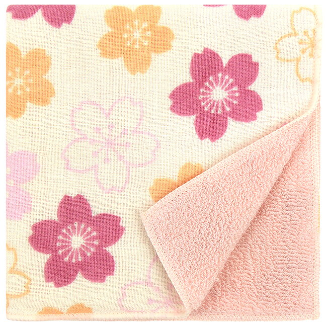 Rakuten - 濱文様　和たおるセミウォッシュ　満開桜づくし