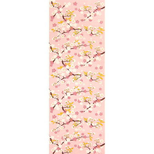 濱文様　てぬぐい　幸せ桜