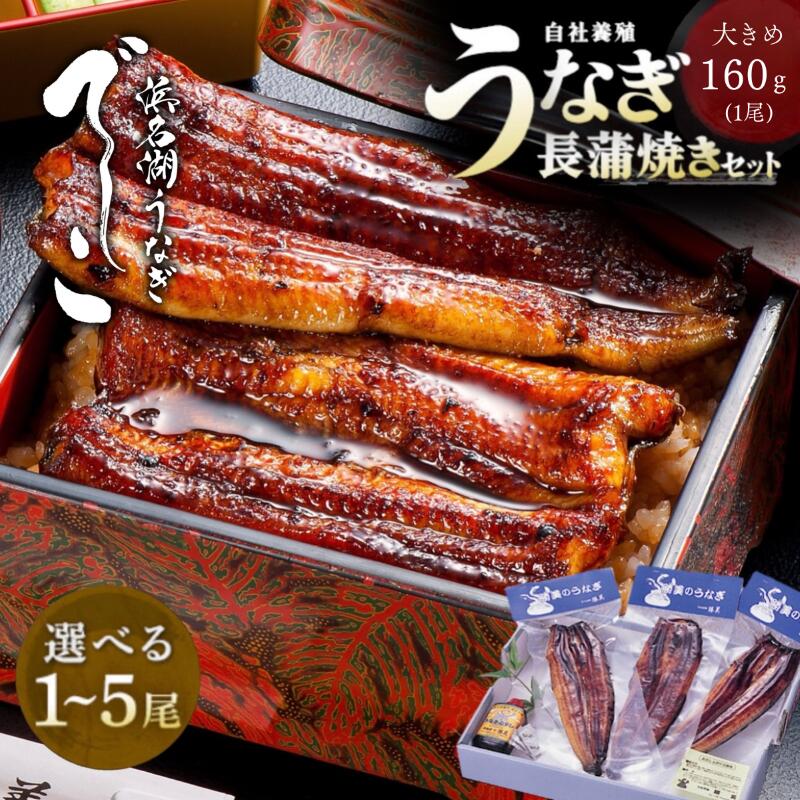 【最大150円OFFクーポン】お歳暮 浜名湖 うなぎ 国産 蒲焼 ギフト セット 160-170g (タレ山椒付) 選べる 1尾 2尾 3尾 4尾 5尾 プレゼント高級 贈り物 ウナギ 鰻 unagi でしこ 浜名湖産 静岡 国産うなぎ 国内産 国産ウナギ うなぎ蒲焼き うなぎ蒲焼 鰻蒲焼 無添加のサムネイル