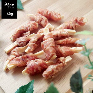【メール便 送料100円】 みちのくファーム 無添加おやつ 鶏ささみ&チーズ 60g