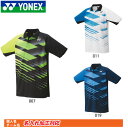 名入れ刺繍OK!　ヨネックス　テニス　バドミントン　スポーツウェア　ゲームシャツ　10471