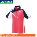 ・メーカー：ヨネックス　YONEX ・品名：ゲームシャツ　テニスウェア　バドミントンウェア　レディース ・商品名/品番：ゲームシャツ　20495 ・サイズ：レディース　M ・素材：ポリエステル100％ 【名入れ・刺繍加工について】 ネームの細かい位置や文字の大きさはデザインを検討の上当店で決めさせていただきます。 文字の色とフォントを当商品ページでご選択頂き、文字の内容は注文確定後の『備考欄』にご記載下さい。 ※ご希望の方は『まとめて購入』よりご注文下さい（商品代金+ネーム代）。 【ご注文時のご注意】 当店発送まで土日を除き通常約1〜4営業日程度（名入れの場合は+3〜4日）かかります。 また他のサイトでも取り扱いしておりますので、せっかくご注文頂いてもご用意できない場合がございます。 お急ぎの方は当店まで在庫状況をお問い合わせください。 ※送料無料対象商品は配送会社をはじめ当店にて配送方法を選ばせて頂きます（メール便含む）。 また、メール便で送る場合外箱などは折りたたんで同封して送らせていただく場合がございます。