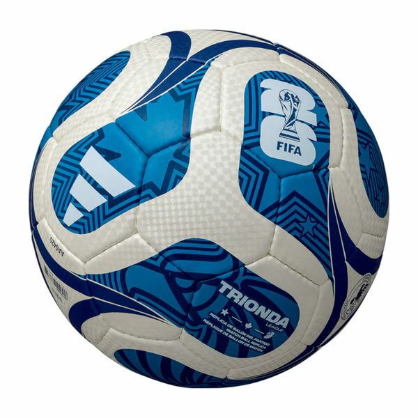 名入れ対応!　アディダス　adidas　サッカーボール　5号球　検定球　トリオンダリーグ　ADF524WB