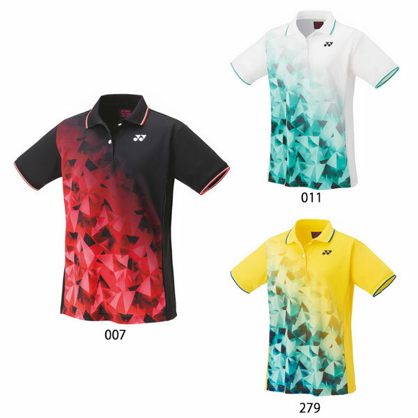 名入れ刺繍OK!　ヨネックス　テニス　バドミントン　レディース　スポーツウェア　ゲームシャツ　20810