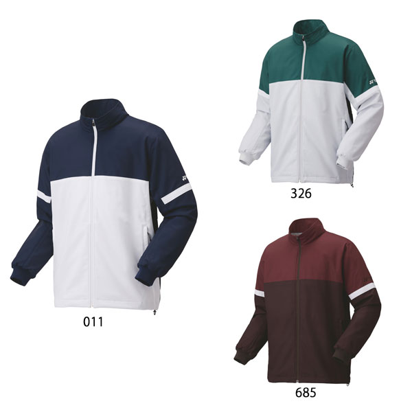 名入れ刺繍OK!　ヨネックス　テニス　バドミントン　トレーニングウェア　裏地付ウィンドウォーマーシ..