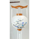 盆提灯 【ちょうちん・吊その他】 木目 特三丸 高さ41cm×火袋径39cm 4873 初盆 初盆提灯 新盆 行灯 ちょうちん ●お仏壇・仏具の浜屋