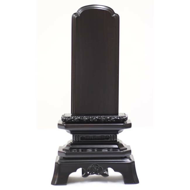 【200円クーポン配布 7/4〜11】浜屋唐木位牌　天舞蓮　4.5寸 ●お仏壇・仏具の浜屋