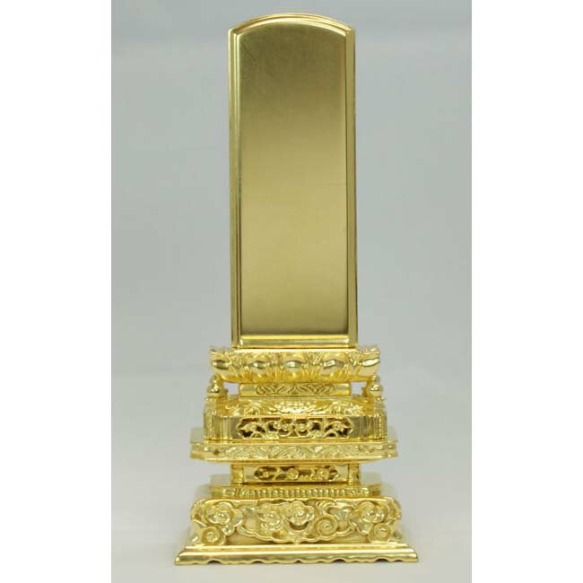 浜屋金位牌 錦水蓮 4.5寸 ●お仏壇・仏具の浜屋