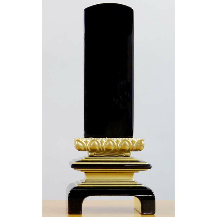 浜屋塗位牌 清月蓮 5.0寸 ●お仏壇・仏具の浜屋