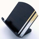 【ポイント2倍+エントリーでさらに10倍+クーポン】過去帳台 背短 黒檀河邦 4.0寸 ●お仏壇・仏具の浜屋