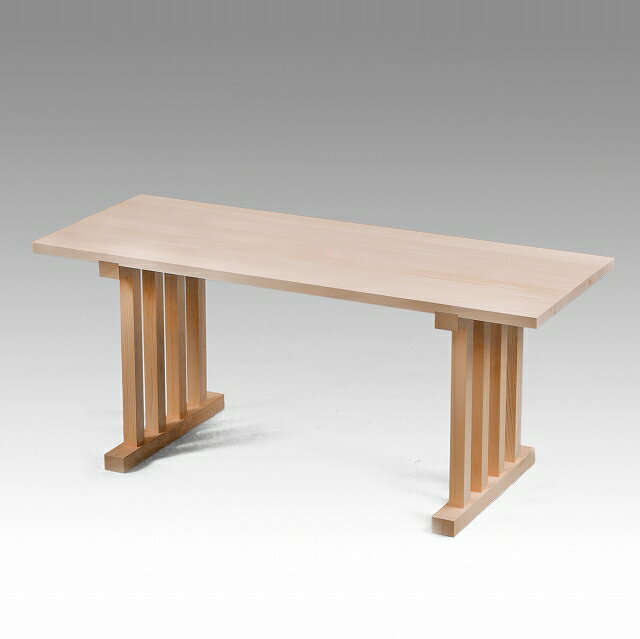 八足台　薄板　（固定）　横巾70×高30×奥行27cm　（木曽ひのき） 横巾70cm【神具】 ●お仏壇・仏具の浜屋