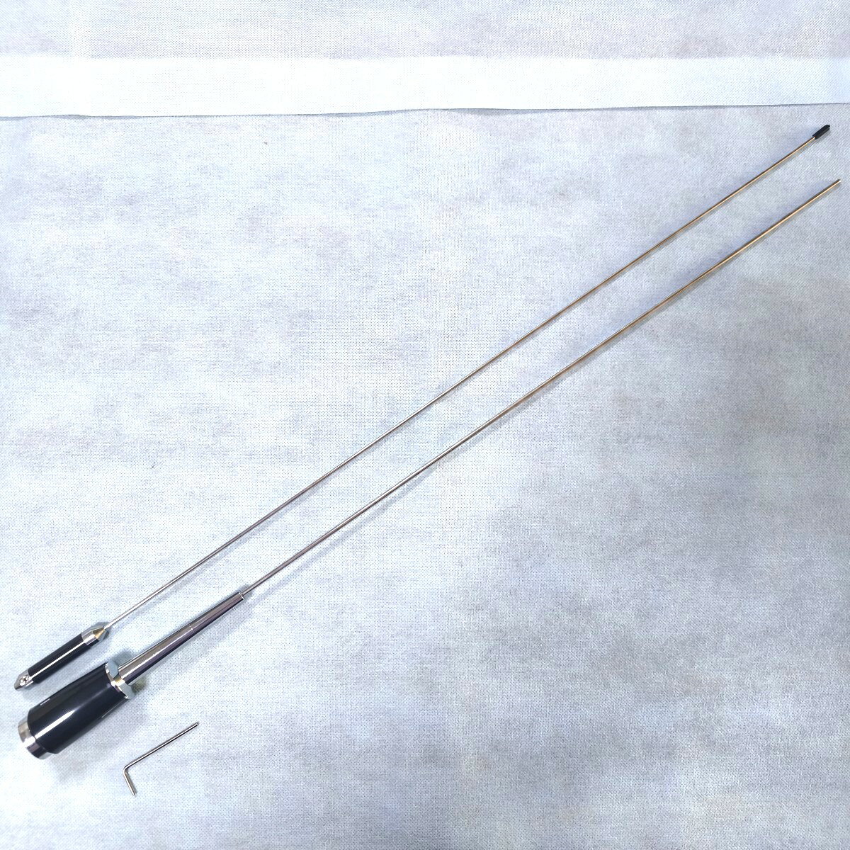Hamgoの1m20cm！ 120cm ロング CB無線用 アンテナ 27MHz 専用 モービル アンテナ 折り曲げ機能付 CB無線｜アングル2