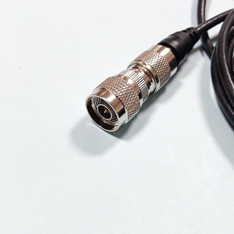 HamgoのNP （ N型 ）コネクタ セット MJ - MPアンテナ 基台 ＋ 同軸 ケーブル 5m セット 強力 マグネット ベース M型 コネクター 車載用 アマチュア 無線 対応 モービル MJ - MPカーアンテナ ブラック｜アングル3