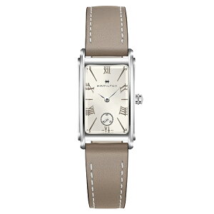 ハミルトン 公式 腕時計 HAMILTON American Classic Ardmore アメリカンクラシック アードモア クオーツ クォーツ 18.70MM レザーベルト シルバー × ベージュ H11221514 レディース腕時計 女性 正規品 ブランド ビジネス シンプル