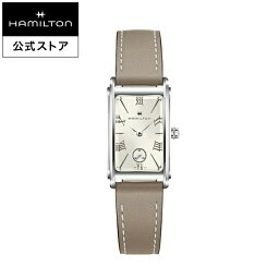 ダットソン ハミルトン 公式 腕時計 HAMILTON American Classic Ardmore アメリカンクラシック アードモア クオーツ クォーツ 18.70MM レザーベルト シルバー × ベージュ H11221514 レディース腕時計 女性 正規品 ブランド ビジネス シンプル