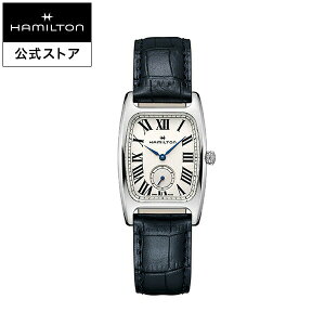 ハミルトン 公式 腕時計 HAMILTON American Classic Boulton アメリカンクラシック ボルトン スモールセコンド クオーツ クォーツ 27.30MM レザーベルト ホワイト × ブルー H13421611 メンズ腕時計 男性 正規品 ブランド ビジネス シンプル