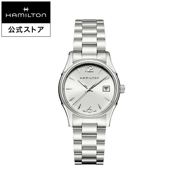 ダットソン ハミルトン 公式 腕時計 HAMILTON Jazzmaster Lady ジャズマスター レディー クオーツ クォーツ 34.00MM ステンレススチールブレス シルバー × シルバー H32351115 レディース腕時計 女性 正規品 ブランド ビジネス 新成人 シンプル
