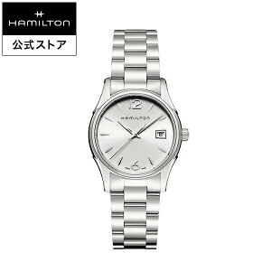 ハミルトン 公式 腕時計 HAMILTON Jazzmaster Lady ジャズマスター レディー クオーツ クォーツ 34.00MM ステンレススチールブレス シルバー × シルバー H32351115 レディース腕時計 女性 正規品 ブランド ビジネス 新成人 シンプル