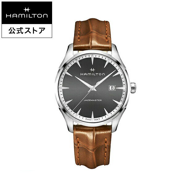 【エントリーでさらにP5倍！12/17 9:59まで】ハミルトン 公式 腕時計 Hamilton Jazzmaster Gent ジャズマスター ジェント メンズ レザー 正規品 時計 メンズ腕時計 ブランド 革ベルト ウォッチ ビジネス うでとけい 男性腕時計 革