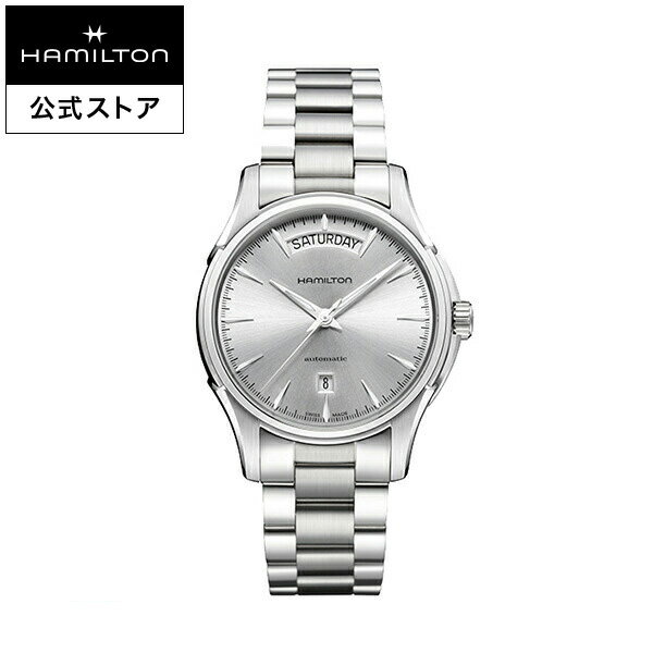 ハミルトン 公式 腕時計 HAMILTON Jazzmaster Day Date ジャズマスター デイデイト オートマティック 自動巻き 40.00MM ステンレススチールブレス シルバー × シルバー H32505151 メンズ腕時計 男性 正規品 ブランド ビジネス シンプル