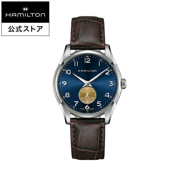 楽天ハミルトン公式オンラインストアハミルトン 公式 腕時計 HAMILTON Jazzmaster Thinline Small Second ジャズマスター シンライン スモールセコンド クオーツ クォーツ 40.00MM レザーベルト ブルー × ブラウン H38411540 メンズ腕時計 男性 正規品 ブランド