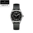 ハミルトン 公式 腕時計 HAMILTON Khaki Field カーキ フィールド クオーツ クォーツ 40.00MM レザーベルト ブラック × ブラック H68551733 メンズ腕時計 男性 正規品 ブランド アウトドア その1