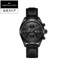 ハミルトン 公式 腕時計 HAMILTON Khaki Field カーキ フィールド オートマティック 自動巻き 42.00MM ラバーベルト ブラック × ブラック H71626735 メンズ腕時計 男性 正規品 ブランド アウトドア その1