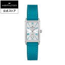 ハミルトン 公式 腕時計 HAMILTON American Classic Ardmore アメリカンクラシック アードモア クオーツ クォーツ 18.70MM レザーベルト シルバー × ブルー H11221650 レディース腕時計 女性 正規品 ブランド ビジネス シンプル その1