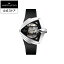 ハミルトン 公式 腕時計 HAMILTON Ventura ベンチュラ XXL スケルトン オート 自動巻 45,5MM x 46MM ラバーベルト ブラック × ブラック H24625330 メンズ腕時計 男性 正規品 ブランド