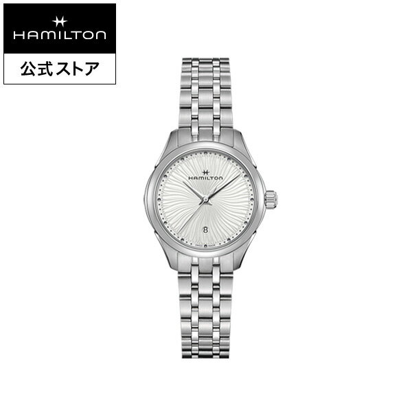 ハミルトン 公式 腕時計 HAMILTON Jazzmaster Lady quartz ジャズマスター レディ クオーツ クォーツ 30.00MM ステンレススチールブレス ホワイト × シルバー H32231110 レディース腕時計 女性 正規品 ブランド