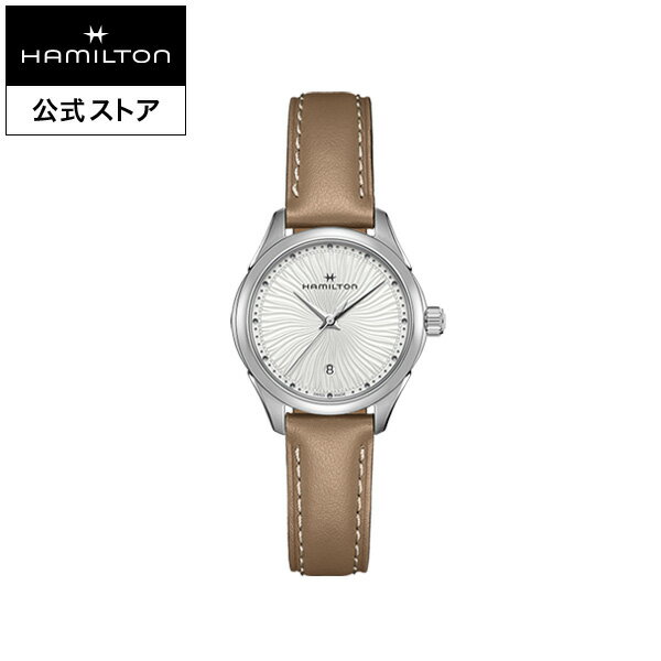 楽天ハミルトン公式オンラインストアハミルトン 公式 腕時計 HAMILTON Jazzmaster Lady quartz ジャズマスター レディ クオーツ クォーツ 30.00MM レザーベルト ホワイト × ベージュ H32231810 レディース腕時計 女性 正規品 ブランド