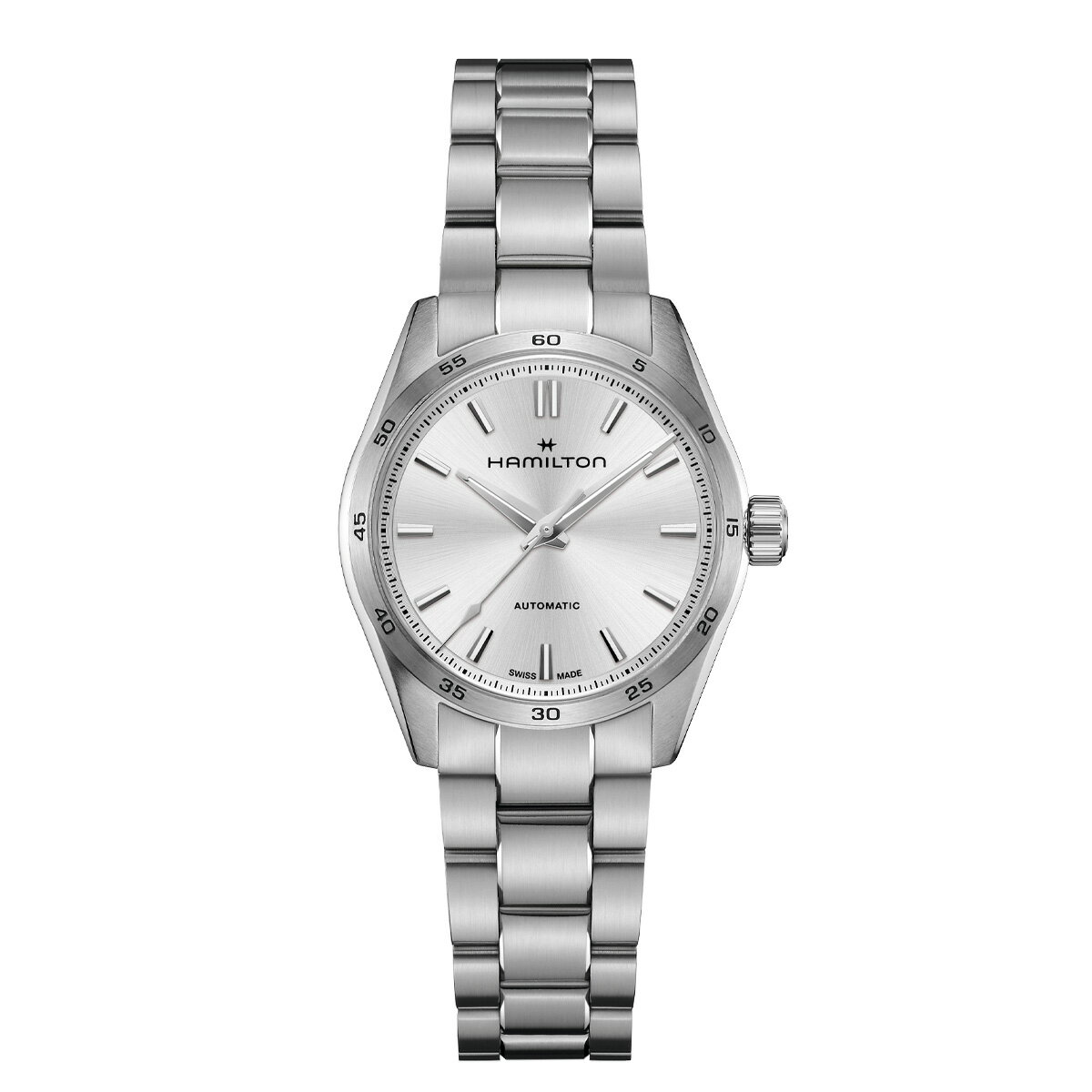 ハミルトン 公式 腕時計 HAMILTON Jazzmaster Performer Auto ジャズマスター パフォーマー オートマティック 自動巻き 34.00MM ステンレススチールブレス シルバー × シルバー H36105150 ユニセックス 男性 女性 正規品 ブランド ビジネス