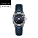 ハミルトン 公式 腕時計 HAMILTON Jazzmaster Performer Auto ジャズマスター パフォーマー オートマティック 自動巻き 38.00MM レザーベルト ブルー × ブルー H36215640 メンズ腕時計 男性 正規品 ブランド ビジネス