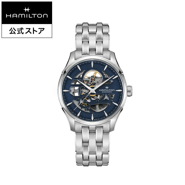 n~g  rv HAMILTON Jazzmaster Skeleton WY}X^[ XPg I[g}eBbN  40.00MM XeXX`[uX u[ ~ Vo[ H42535141 Yrv j Ki uh rWlX