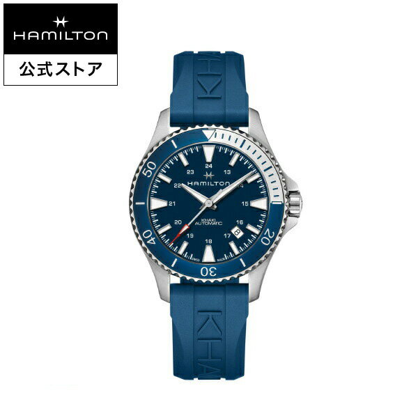 ϥߥȥ  ӻ HAMILTON Khaki Navy Khaki Scuba  ͥӡ 塼 ȥޥƥå ư 40.00MM С٥ ֥롼  ֥롼 H82345341 ӻ   ֥ ɿ